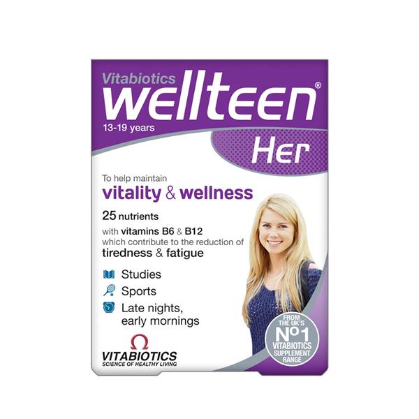 Vitabiotics Wellteen Her Tablets - 30 Tablets