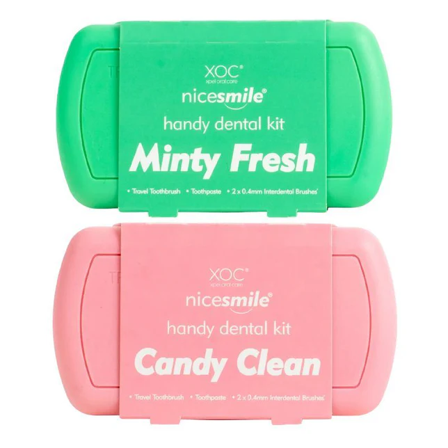 XOC Nice Smile Handly Dental Kit Candy Clean Minty Fresh