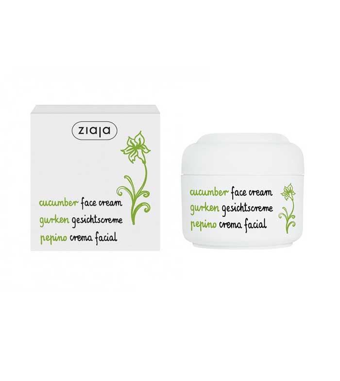 Ziaja Cucumber Face Cream - 50ml