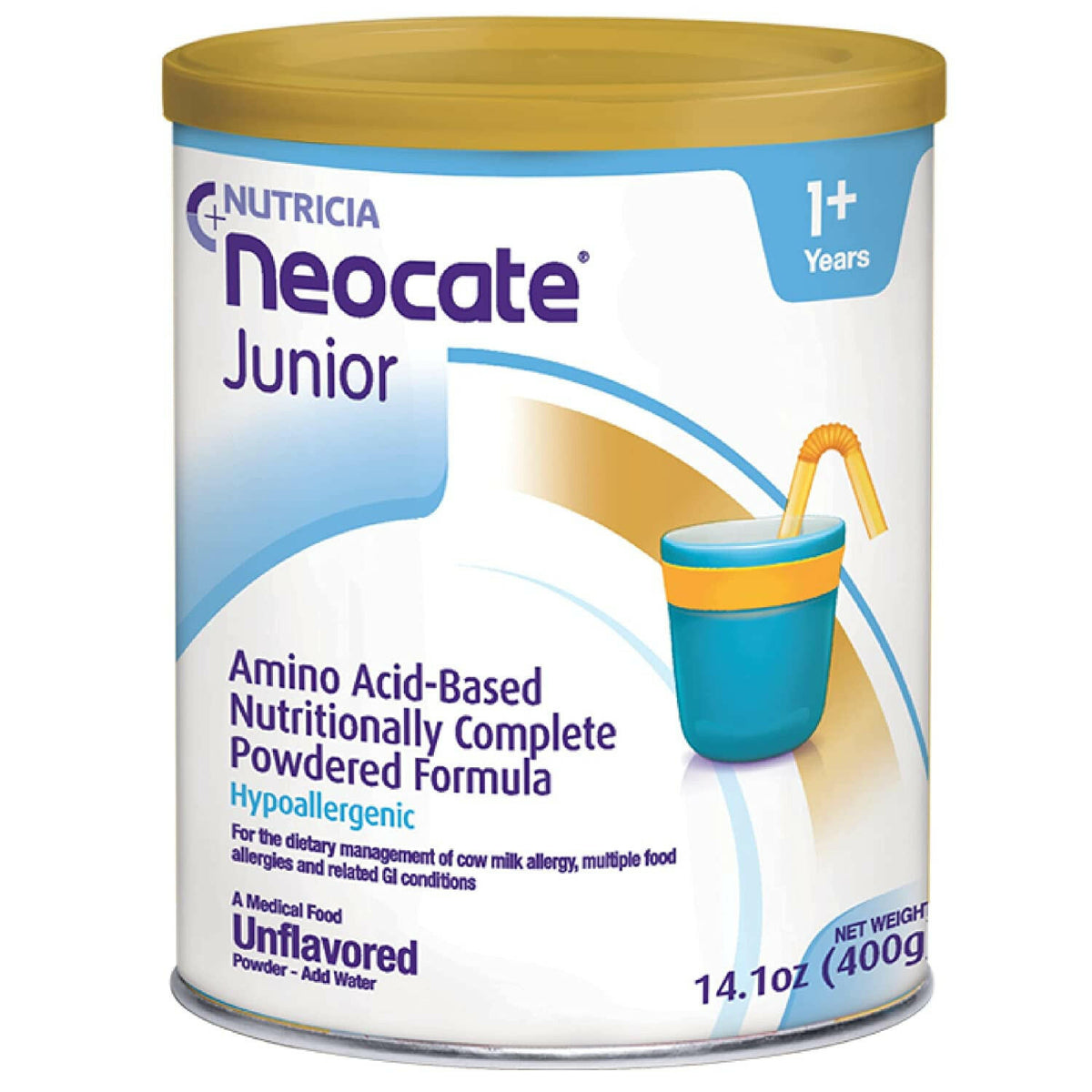 NEOCATE JUNIOR 2 1 year old+ 400g 4 cans (direct mail China, shipping and tax include)