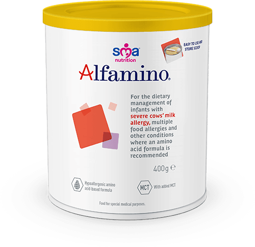 SMA Nestlé ALFAMINO (0-3 years old) 400g 4 cans (direct mail China, free shipping tax)