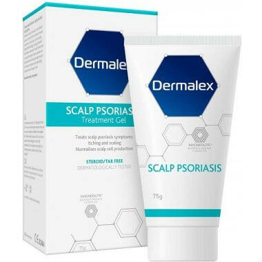 Dermalex scalp psoriasis treatment cream-60g/75ml